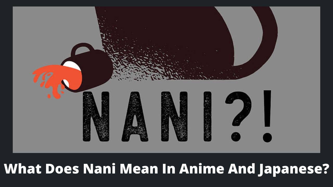 What Does Nani Mean In Anime And Japanese